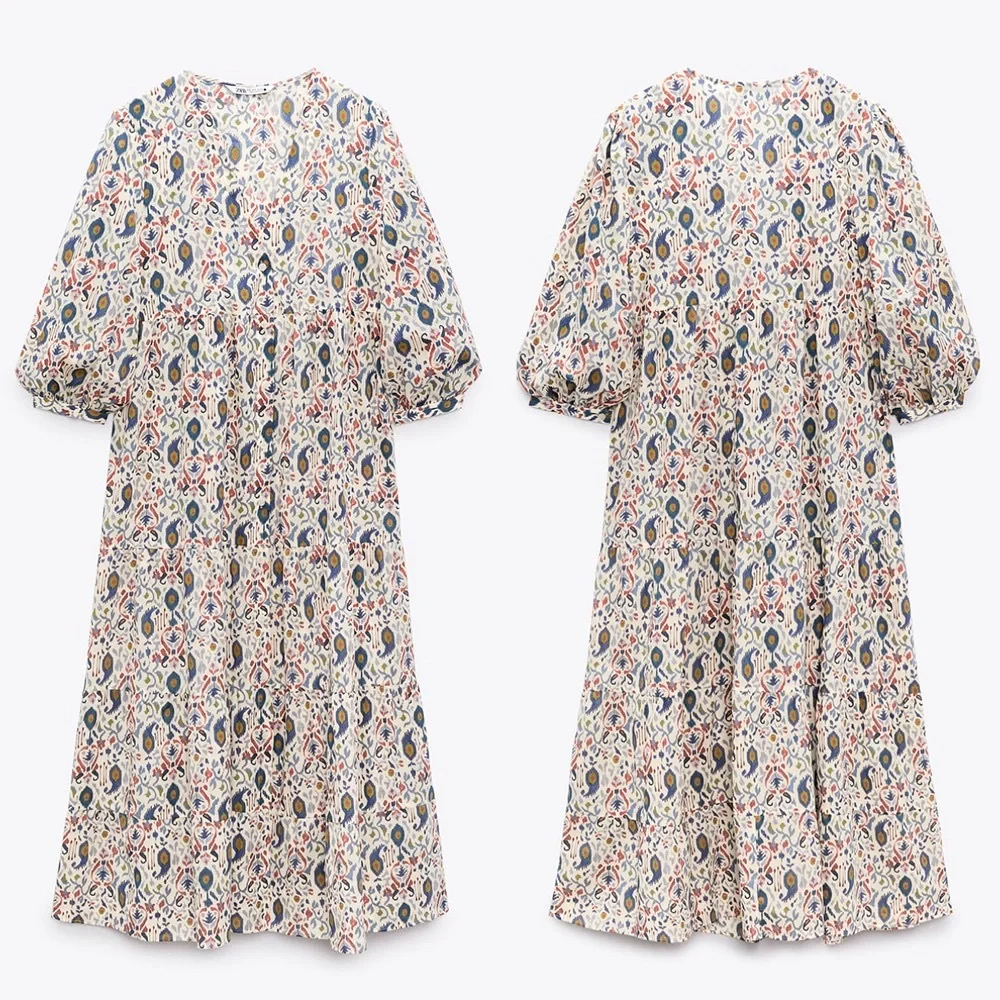 •Zara Boho Dress• - Picture 2 of 4